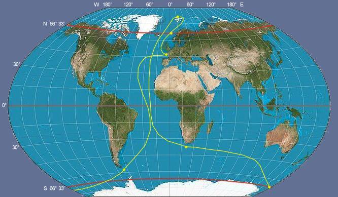'La terre et ses cinq océans